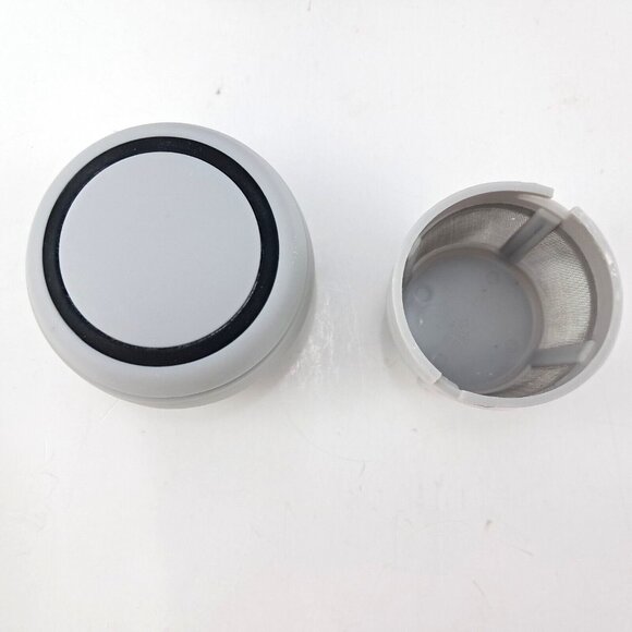 Davids Tea Travel Mug - Timolino 12 oz with Steeper and Tea Compartment Black - Picture 4 of 7